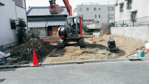 京都府八幡市一戸建て解体