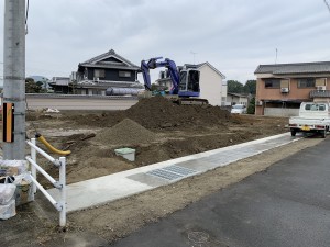 奈良県橿原市城殿町分譲造成