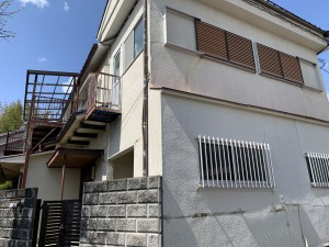 茨木市安威２丁目住宅建物解体工事