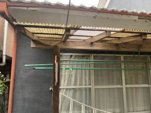 奈良県五條市住宅雨漏り補修工事
