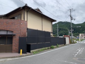 奈良県吉野郡吉野町塀・ガレージ塗装工事