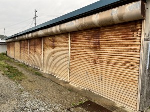 奈良県橿原市鳥屋町シャッターガレージ塗装工事